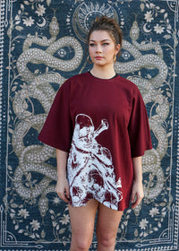 Marauder Heavyweight Tee (OXBLOOD) Pre-Order