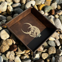 Leather Key Tray
